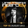 Lange pres. Intercity Top 10 August 2013