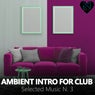 Ambient Intro for Club, Selected Music N. 3