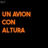 Un avion con altura