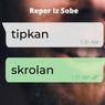 Tipkan skrolan