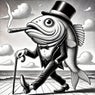 Ein Fisch geht auf Reise