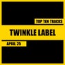 Top Ten Tracks. April '25