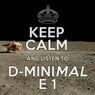 D-Minimal E1