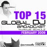 Global DJ Broadcast Top 15 - February 2009