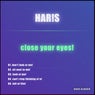 close your eyes!