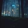 A Distant Window Glows