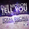 Tell You (Nu Elementz Remix) / Modern Variation VIP