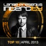 Lange pres. Intercity Top 10 April 2013