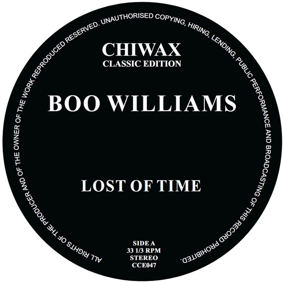 Boo Williams - Lost Of Time