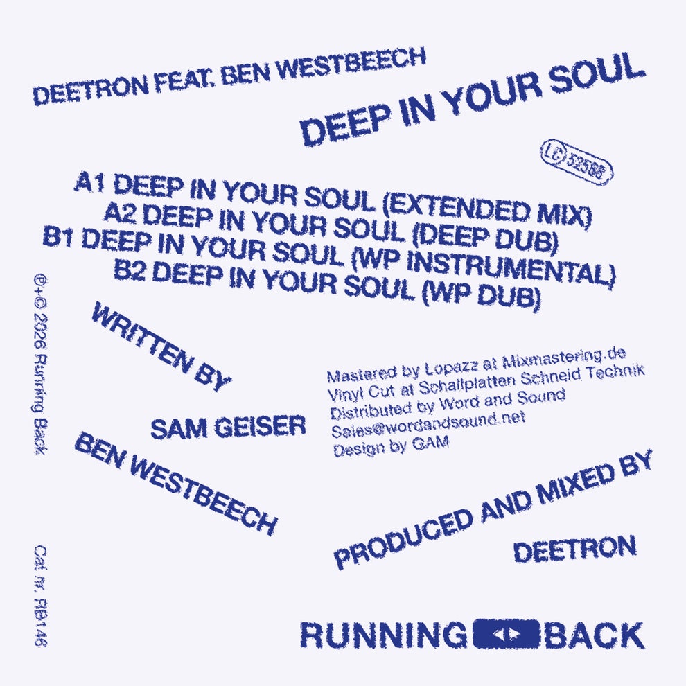 Deetron Ben Westbeech - Deep In Your Soul